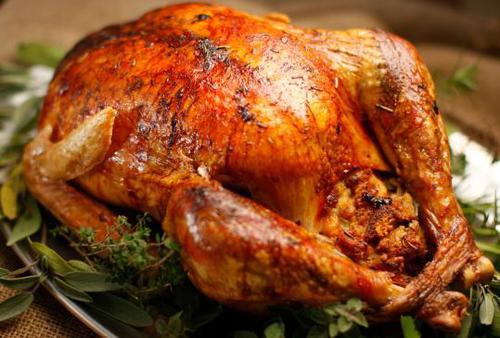 Food and Drink Latin Inspired Thanksgiving Recipe 1- Pavochograven Roasted Turkey 