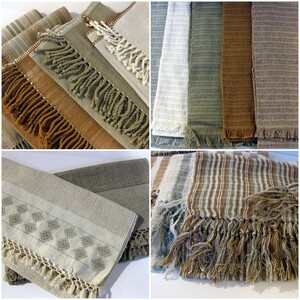 Product of the Week Our Collection of Organic Cotton Scarves Shawls and Table Runners from Guatemala 